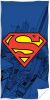 SinQel Superman Strandlaken Logo 70 X 140 Cm Katoen online kopen