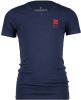 VINGINO ! Jongens Shirt Korte Mouw -- Donkerblauw Katoen/elasthan online kopen
