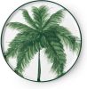 HKliving Bord Palms Bold en basic ceramics groen online kopen