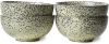 HKliving Gradient Ceramics Kom Ø 13 cm Set van 4 online kopen