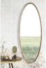 ZILT Ovale Spiegel 'Larrys' 160 x 60cm, kleur Antique Brass online kopen