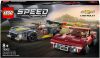 LEGO Speed Champions Chevrolet Corvette C8.R racewagen en 1968 Chevrolet Corvette online kopen