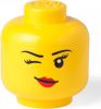 LEGO Opbergbox Head Girl Winking Small License online kopen