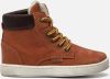 Develab 41855 hoge nubuck sneakers bruin online kopen