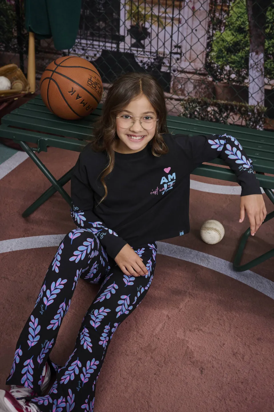 Z8 kids longsleeve Ellae zwart, foto 4