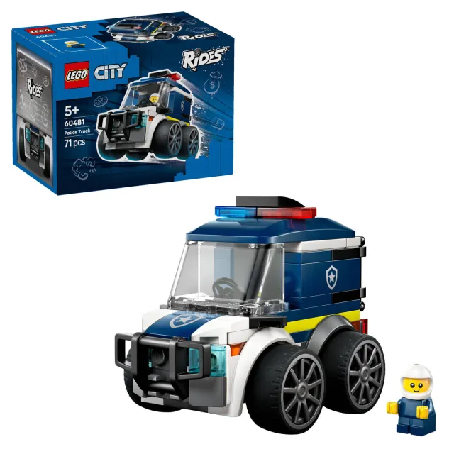 Lego City Voertuigen – Politiewagen 60481, foto 2