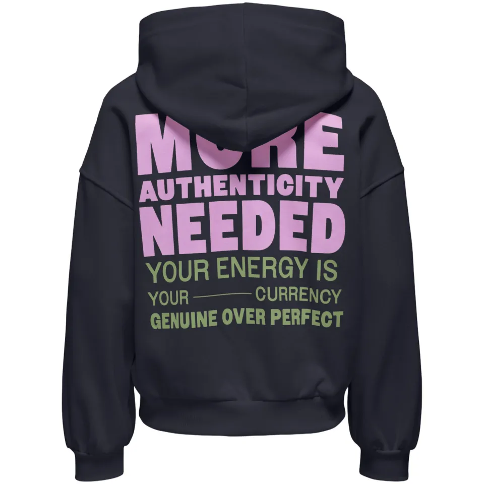KIDS ONLY GIRL sweater met backprint - donkerblauw, foto 2