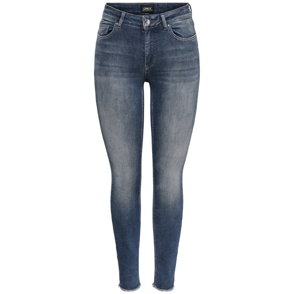 Only skinny jeans ONLBLUSH blue grey denim regular, foto 3