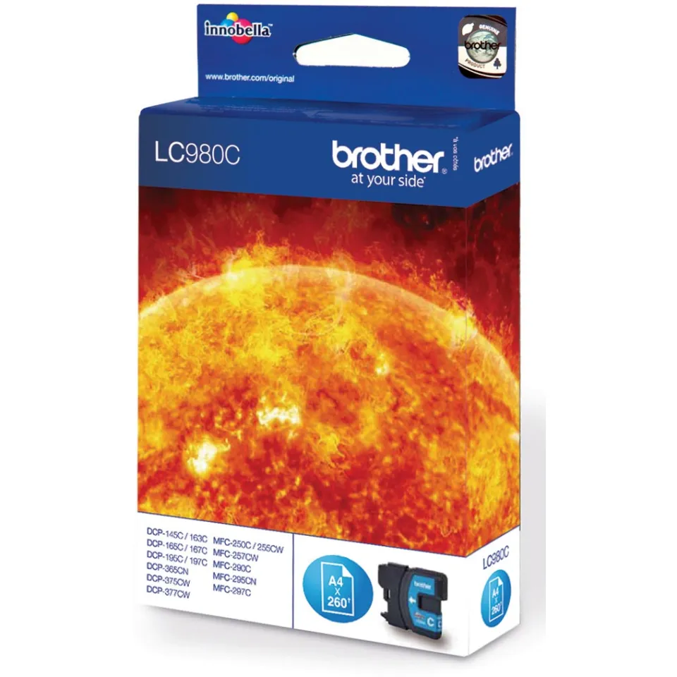 Brother LC-980C inktcartridge cyaan