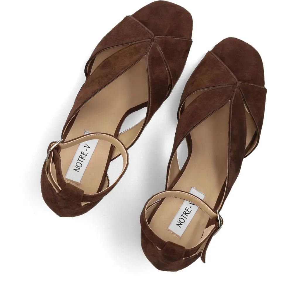 Notre-V Sandalen 19080 Bruin, foto 5