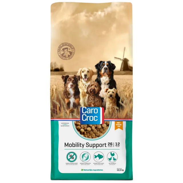 CaroCroc Mobility Support hondenvoer droog 12,5 kg