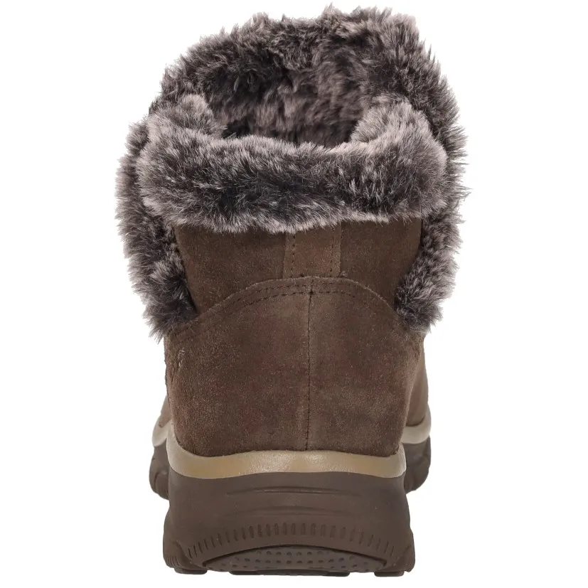 Skechers Slip-ins Easy Going enkellaarsje donkerbruin, foto 3