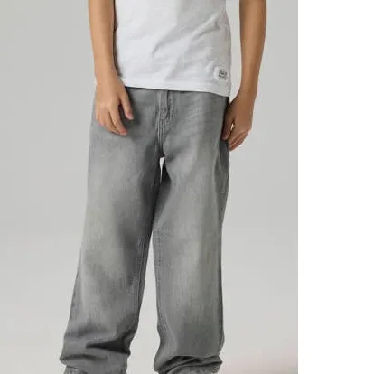 NAME IT KIDS loose fit jeans grey denim, foto 6