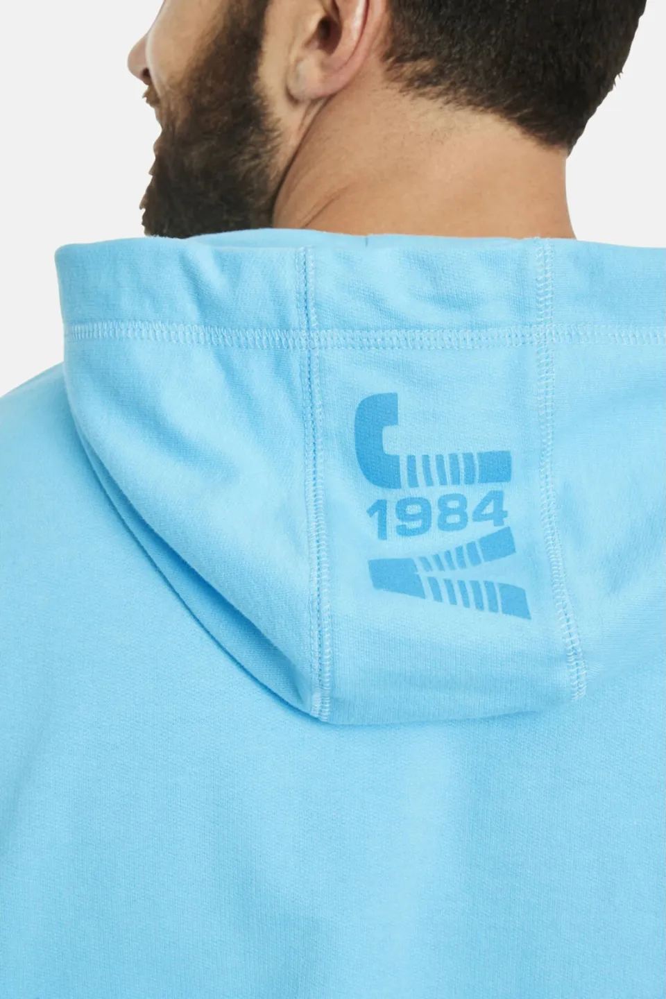 Jan Vanderstorm +FIT Collectie hoodie JEPPE Plus blauw, foto 6