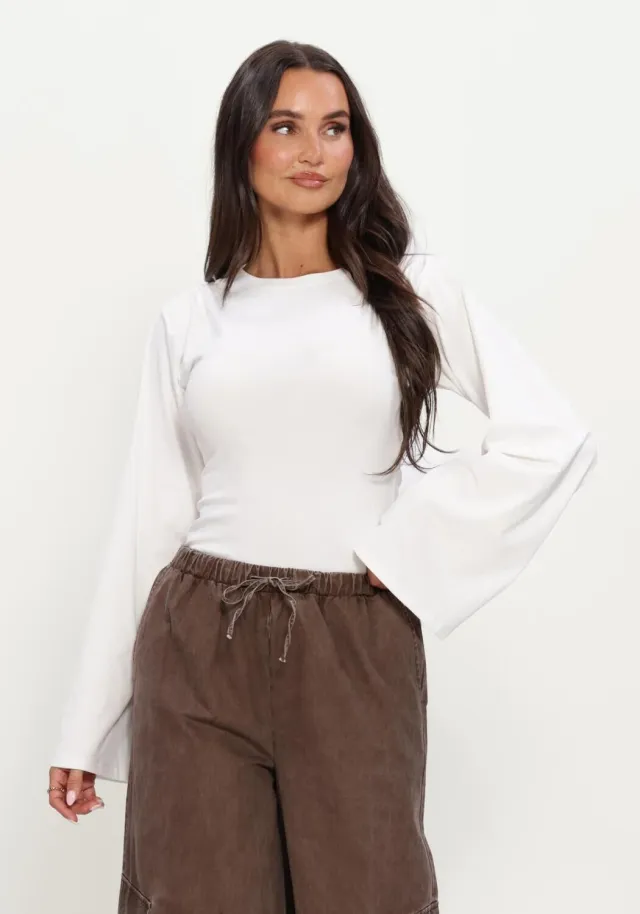 Refined Department Amy longsleeve wit