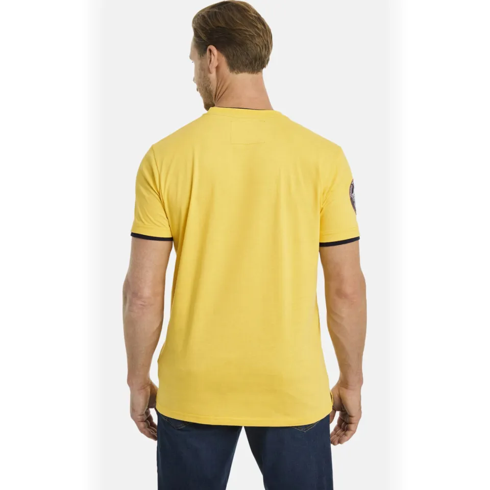 Jan Vanderstorm Sölve T-shirt geel, foto 4