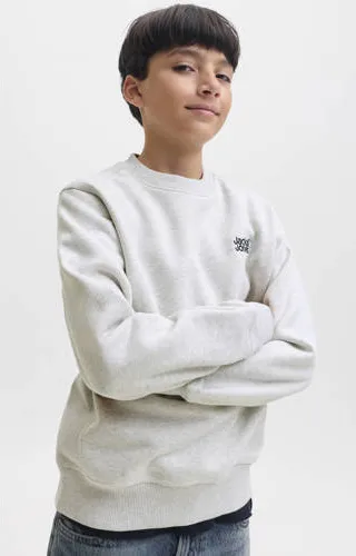 Jack & Jones JUNIOR sweater met borduursels - wit, foto 3