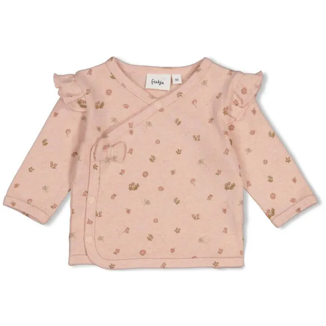 Feetje Fall in Love overslagshirt lichtroze