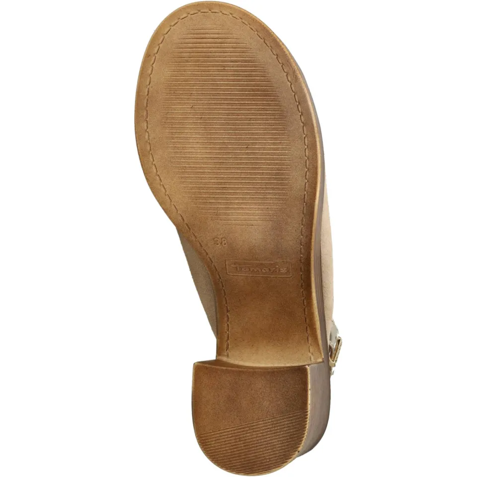 Tamaris sandalen met hak beige, foto 8