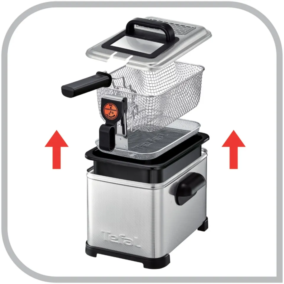 Tefal Filtra Pro FR5111 frituurpan zilver, foto 5