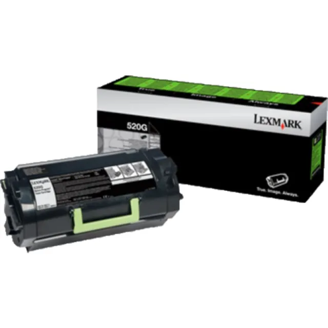 Lexmark 52D0XA0 (520XA) Toner Zwart Extra hoge capaciteit