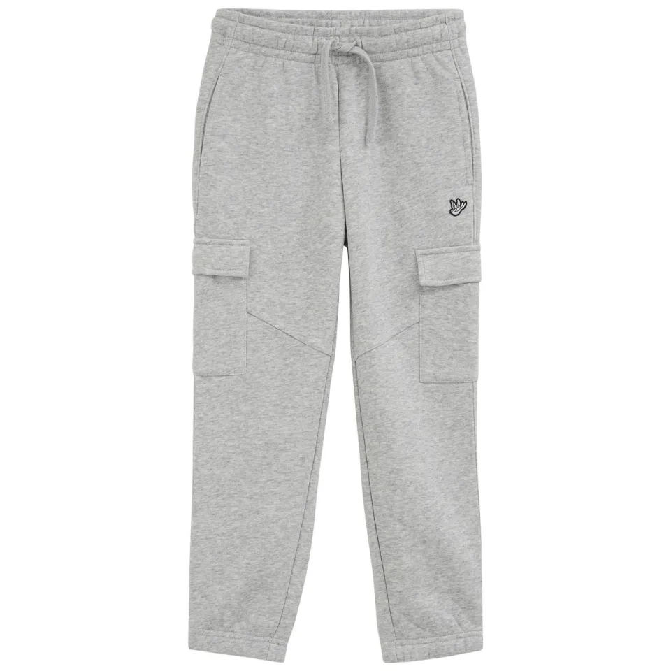 WE Fashion sweat cargobroek grijs, foto 2