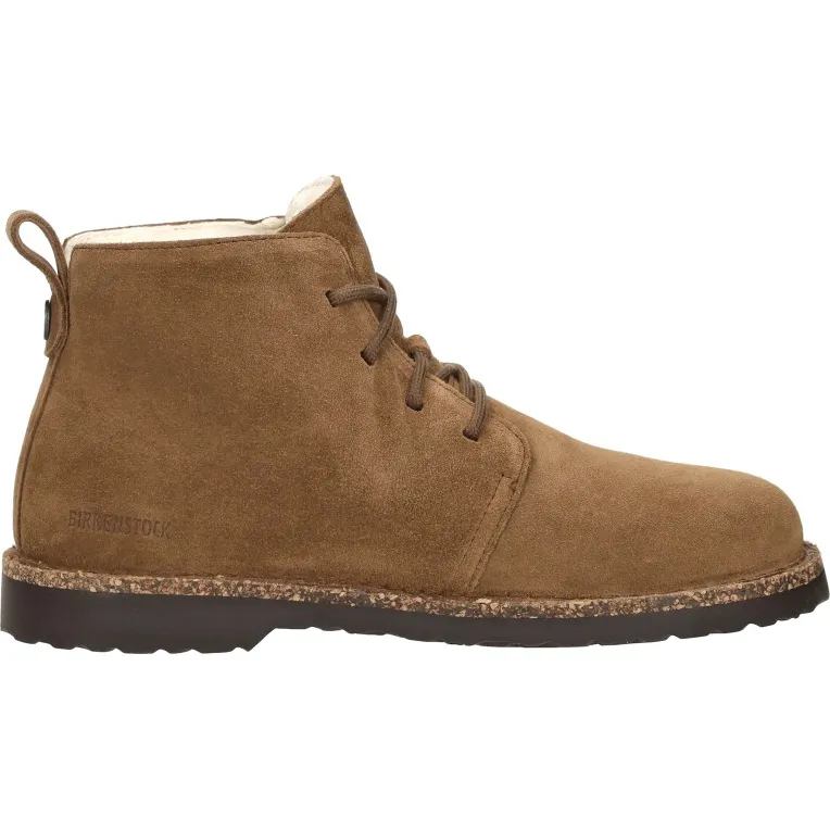 Birkenstock Uppsala Mid veterschoenen cognac