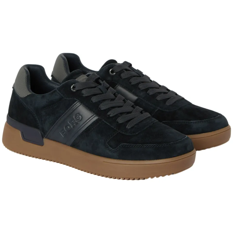 Björn Borg Spin suède sneakers - donkerblauw, foto 3