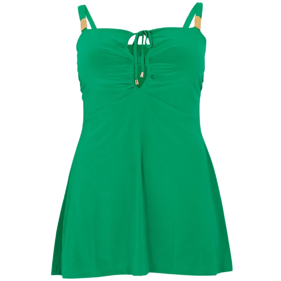Yoek top met bandjes groen, foto 3