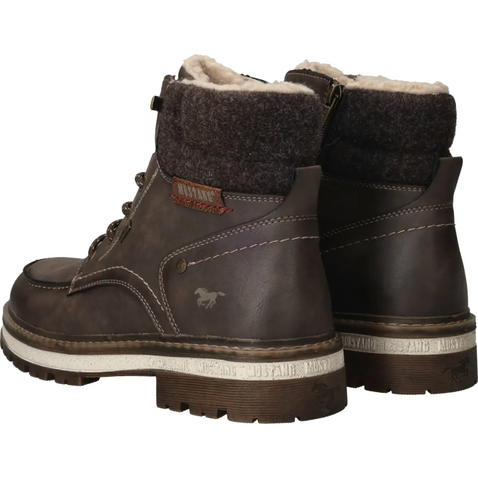 Mustang veterboots donkerbruin, foto 5