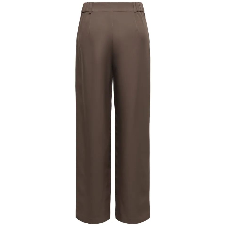 Only ONLLINDA-BERRY wide leg pantalon bruin, foto 3