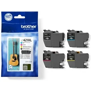 Brother LC-421XL inktcartridges multipack 4 kleuren, foto 3