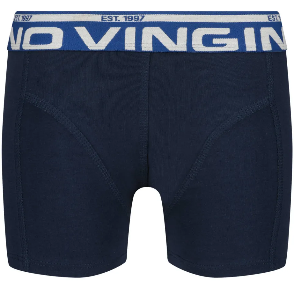Vingino boxershorts set van 7 blauw rood zwart, foto 4
