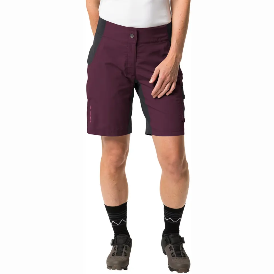 Vaude Qimsa Shorty fietsbroek purper, foto 4