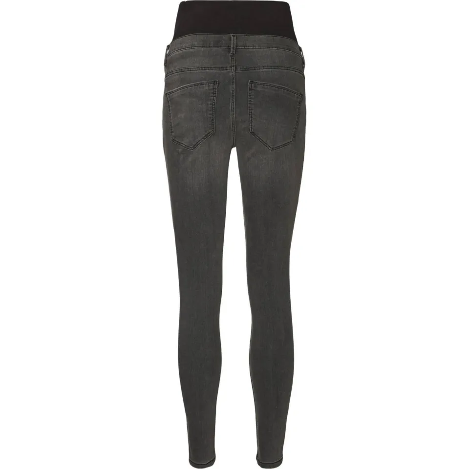 Vero Moda MATERNITY skinny zwangerschapsjeans VMMTANYA dark grey denim, foto 2