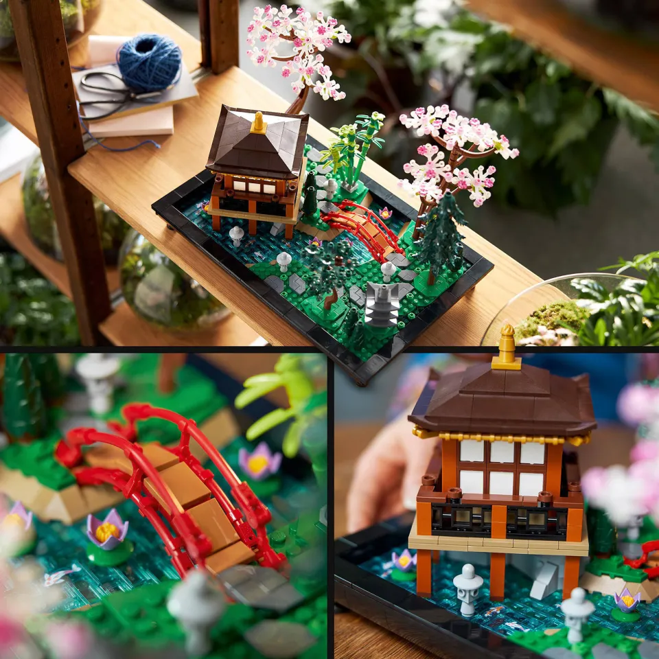 Lego Icons Rustgevende tuin Botanisch Mindfulness Bouwpakket voor Volwassenen 10315, foto 4