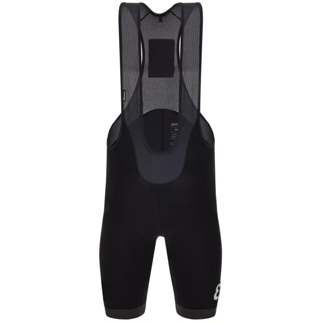 Santini Eroica Wool fietsbroek met bretels zwart