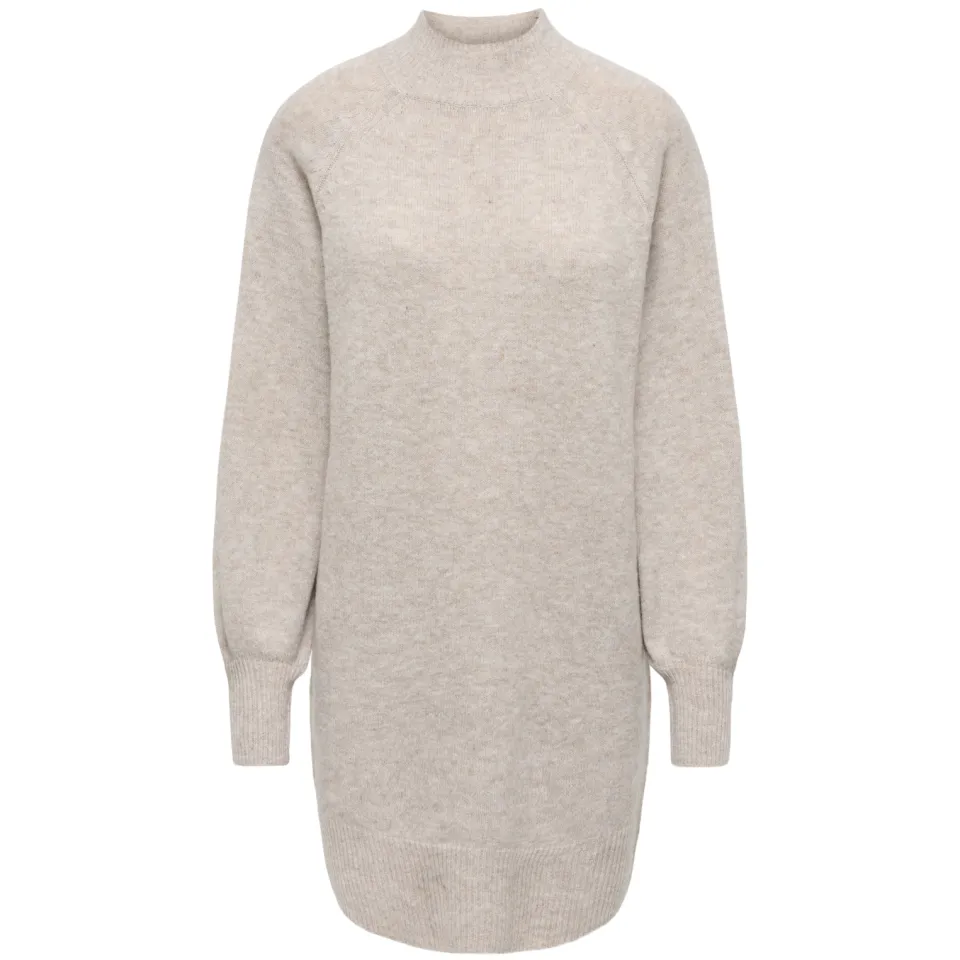 Only Olivia gebreide jurk beige, foto 3