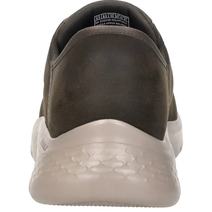 Skechers Slip-ins Go Walk Flex sneakers cognac, foto 6