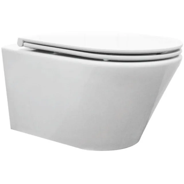 Wiesbaden Vesta rimless hangtoilet wit