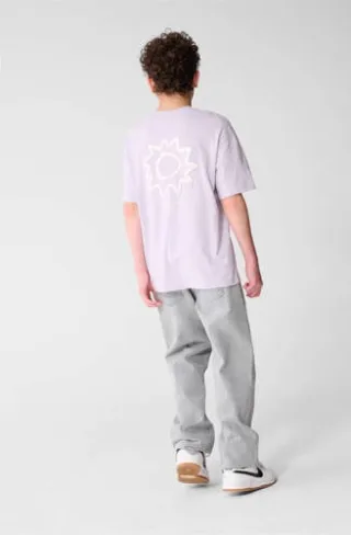 Shoeby T-shirt met backprint lila, foto 4