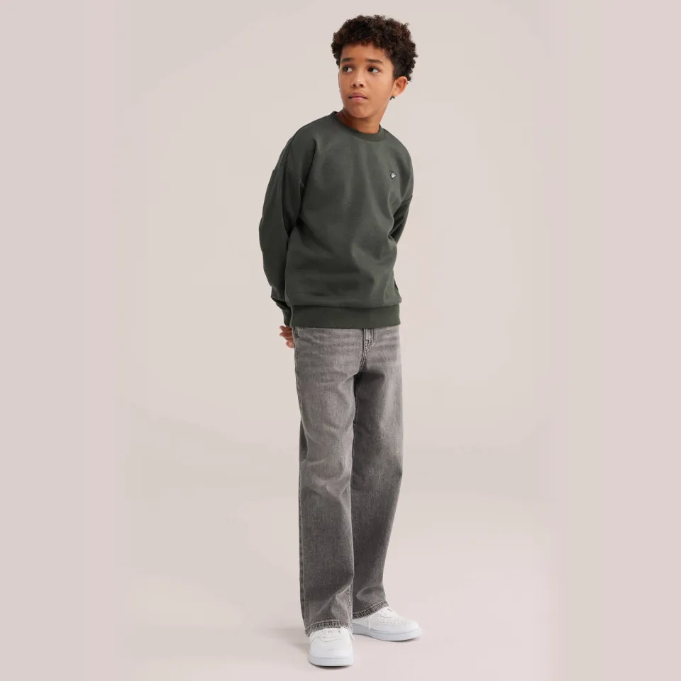 WE Fashion sweater - donkergroen, foto 3