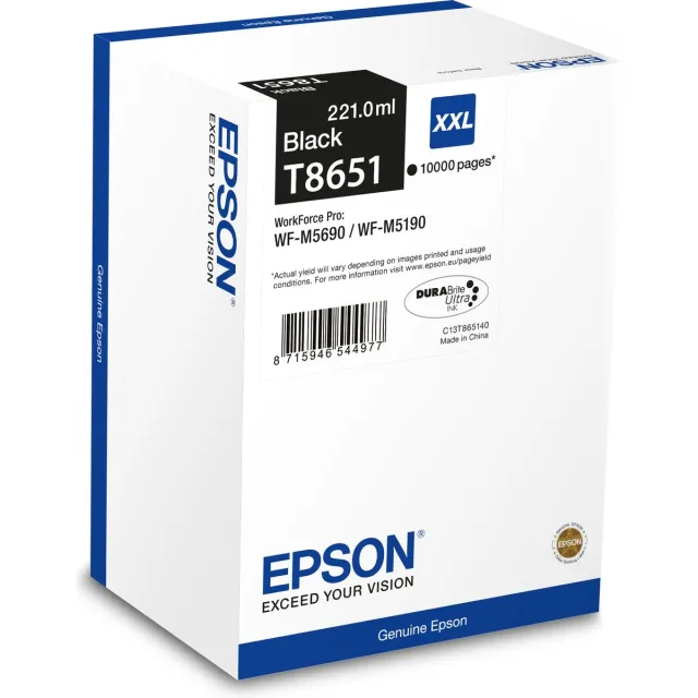Epson Ink Cartridge Black Zwart