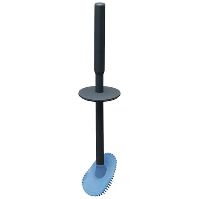 Tiger Swoop flexibele toiletborstel antraciet