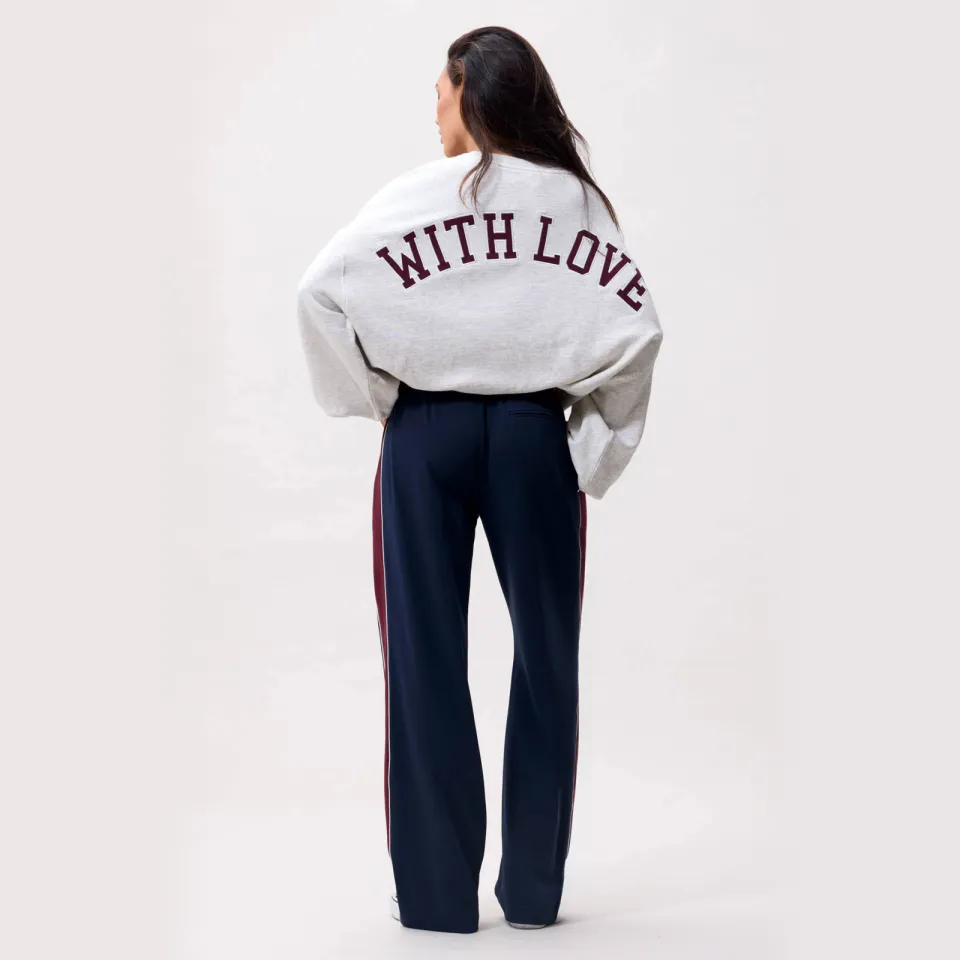 Catwalk Junkie katoenen oversized sweater met backprint - grijs, foto 4