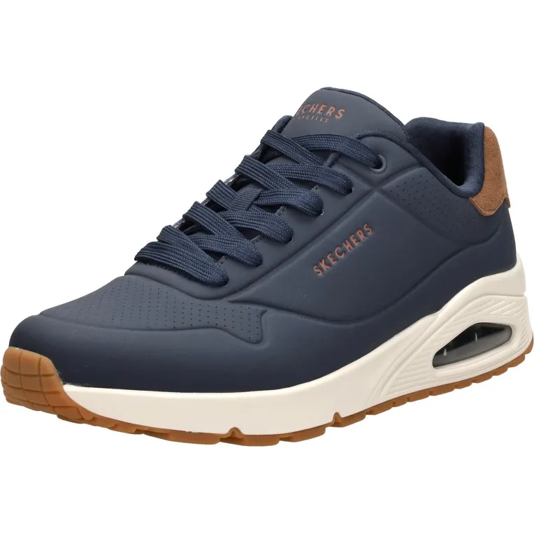 Skechers Uno Suited On Air sneakers blauw, foto 5