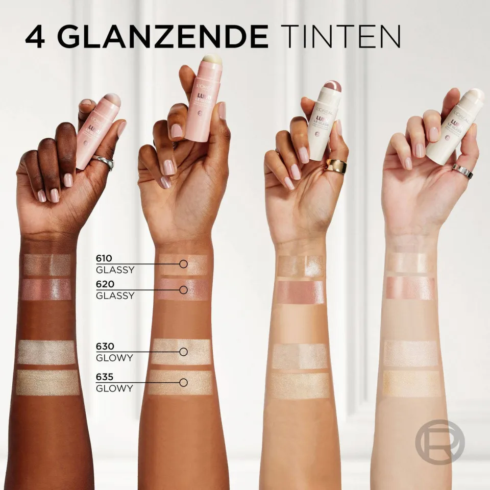 L'oréal LUMI Le Glow highlighter stick 635 Golden Couture, foto 6