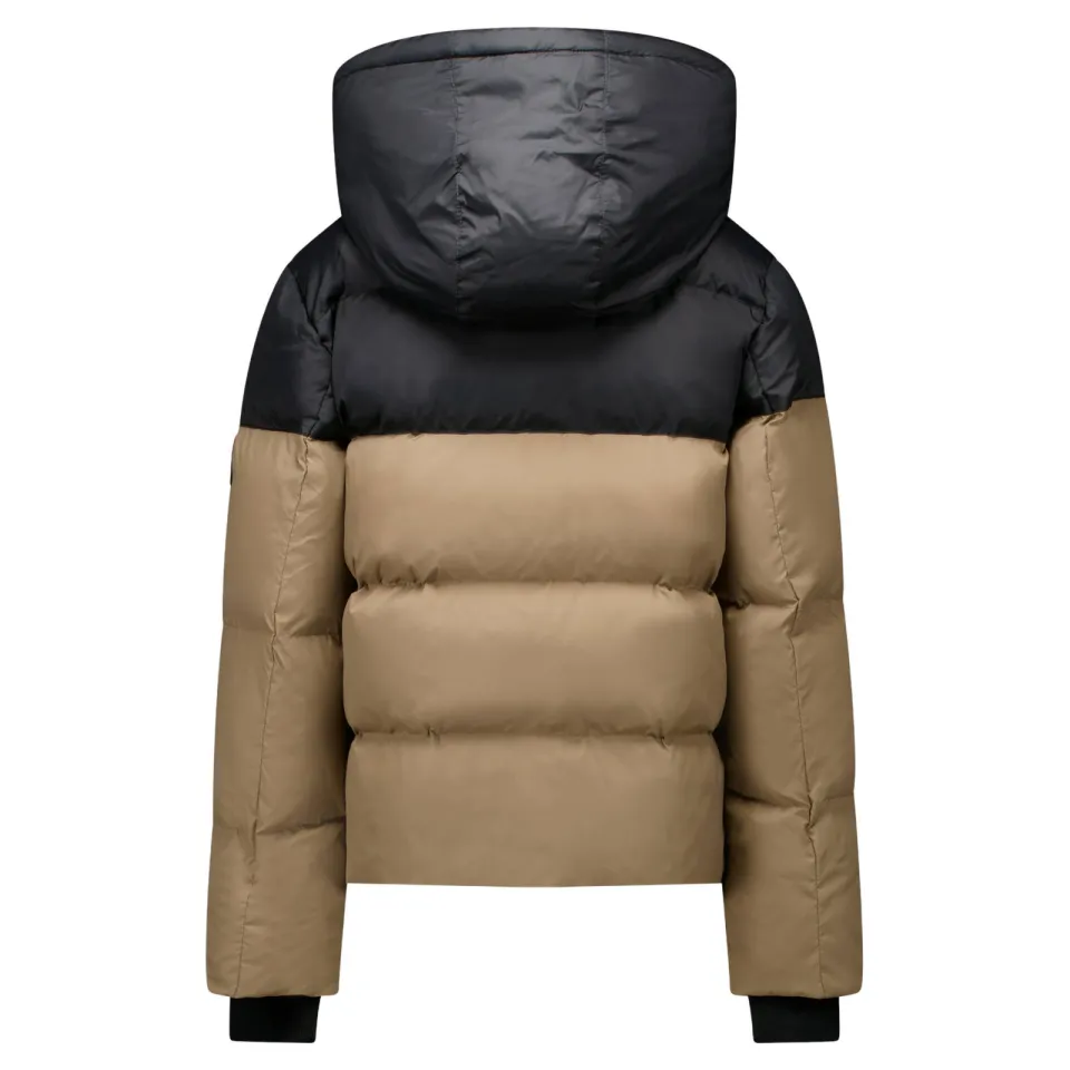 Cars pufferjas taupe/zwart, foto 4