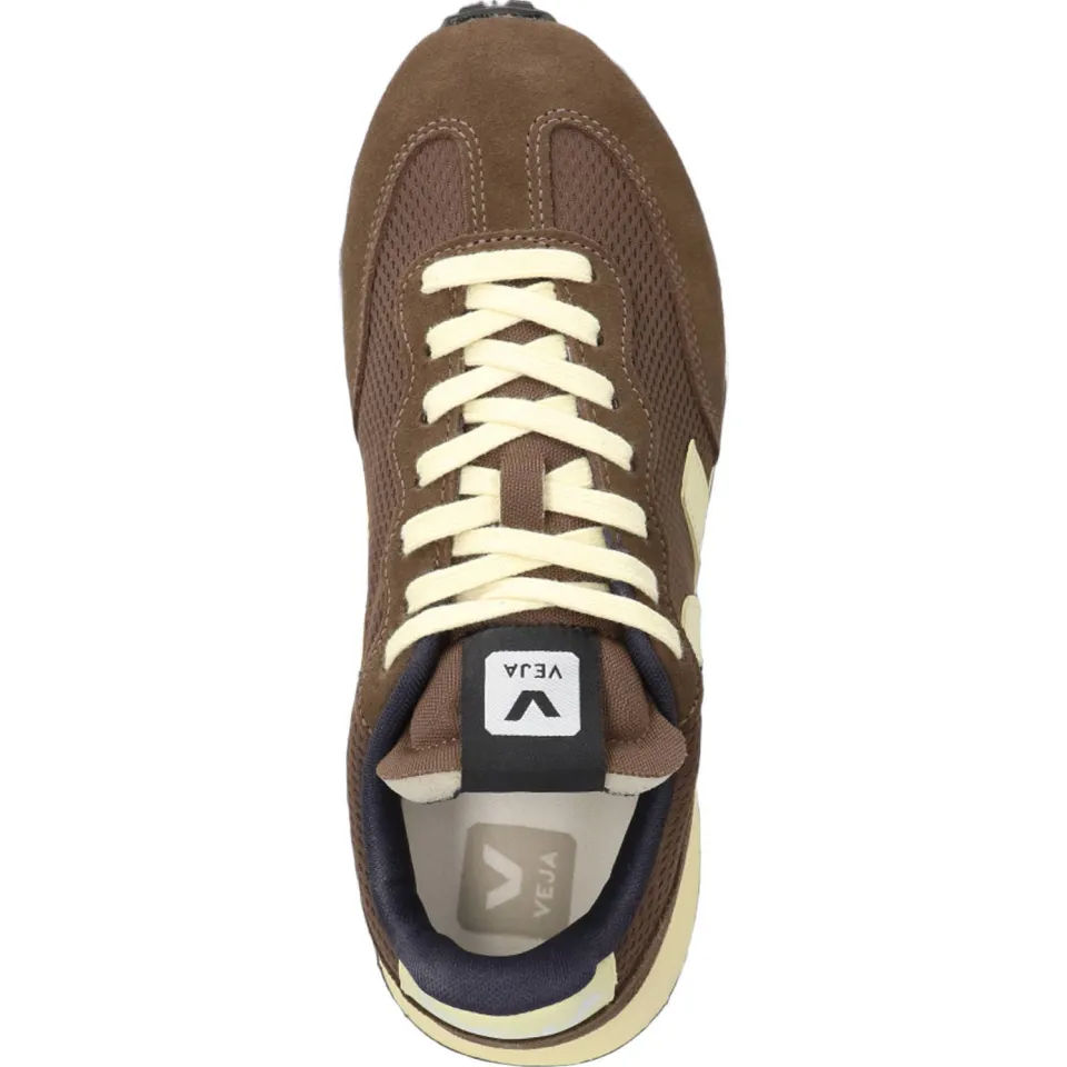 Veja Rio Branco II suède sneakers met logo - donkerbruin/wit, foto 5