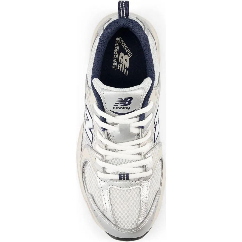 New Balance 530 sneakers lichtgrijs lichtgrijs/donkerblauw, foto 3